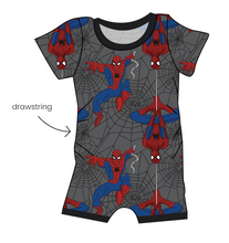Load image into Gallery viewer, Spectacular Spidey Grow With Me Pants And Shorts Romper