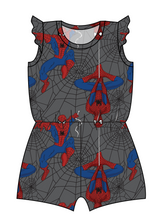 Load image into Gallery viewer, Spectacular Spidey Ivy Summer Romper
