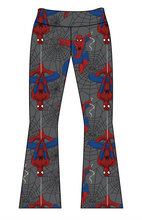 Load image into Gallery viewer, Spectacular Spidey Kids Flared Leggings