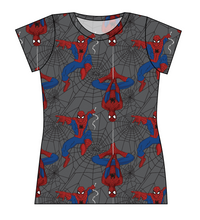Load image into Gallery viewer, Spectacular Spidey Ladies' Basic Tee