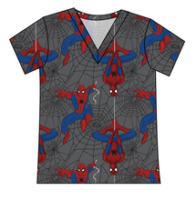 Load image into Gallery viewer, Spectacular Spidey Ladies' Slouchy V-Neck Tee