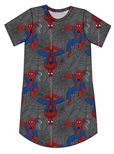 Load image into Gallery viewer, Spectacular Spidey Ladies' T-Shirt Dress
