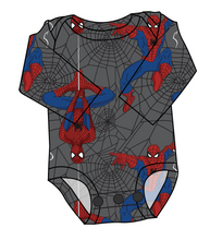 Load image into Gallery viewer, Spectacular Spidey Lap Neck Bodysuit