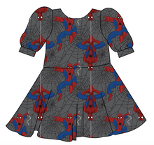 Load image into Gallery viewer, Spectacular Spidey Prairie Dress
