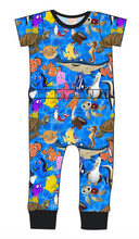 Load image into Gallery viewer, Nemo and Friends Bennett Pants and Shorts Length T-Shirt Romper