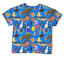 Load image into Gallery viewer, Nemo and Friends Ladies' Oversized Tee