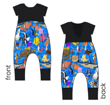 Load image into Gallery viewer, Nemo and Friends Low Back Romper and Bubble Romper