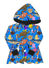 Load image into Gallery viewer, Nemo and Friends Peplum Hoodie (or Crewneck)