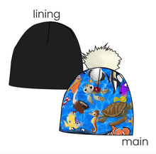 Load image into Gallery viewer, Nemo and Friends Slouchy Beanie (Reversible!)