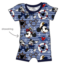 Load image into Gallery viewer, Cruise Crew Grow With Me Pants And Shorts Romper