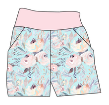 Load image into Gallery viewer, Icy Floral Basic Joggers And Jogger Shorts