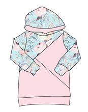 Load image into Gallery viewer, Icy Floral Classic Hoodie (or Crewneck)