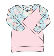 Load image into Gallery viewer, Icy Floral Classic Hoodie (or Crewneck)