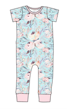 Load image into Gallery viewer, Icy Floral Emmett Pants And Shorts T-Shirt Romper
