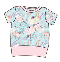 Load image into Gallery viewer, Icy Floral Grow With Me Tee