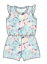 Load image into Gallery viewer, Icy Floral Ivy Summer Romper