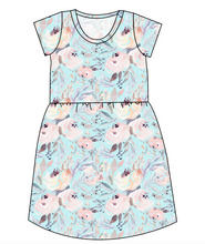 Load image into Gallery viewer, Icy Floral Ladies' Play Dress