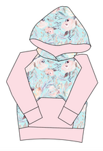 Load image into Gallery viewer, Icy Floral Mens' Hoodie