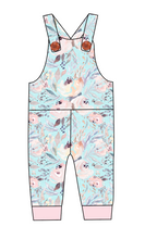 Load image into Gallery viewer, Icy Floral Overalls and Shortalls