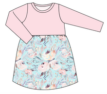 Load image into Gallery viewer, Icy Floral Play Dress