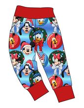 Load image into Gallery viewer, Mouse Friends Holiday Basic Joggers And Jogger Shorts