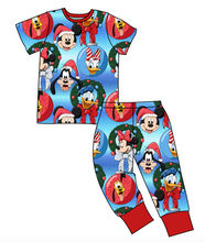 Load image into Gallery viewer, Mouse Friends Holiday Basic Loungewear Set