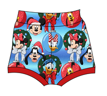 Load image into Gallery viewer, Mouse Friends Holiday Bummies