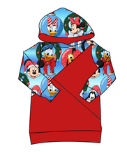 Load image into Gallery viewer, Mouse Friends Holiday Classic Hoodie (or Crewneck)