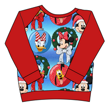 Load image into Gallery viewer, Mouse Friends Holiday Classic Hoodie (or Crewneck)