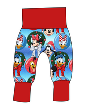 Load image into Gallery viewer, Mouse Friends Holiday Grow With Me Pants And Shorts