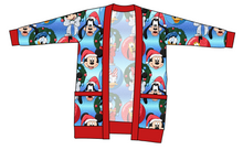 Load image into Gallery viewer, Mouse Friends Holiday Kids Grandpa Cardigan