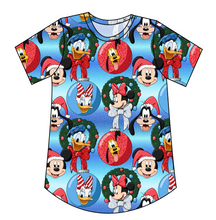 Load image into Gallery viewer, Mouse Friends Holiday Kids' Relaxed Tee