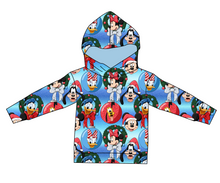 Load image into Gallery viewer, Mouse Friends Holiday Ladies Oversized Hoodie