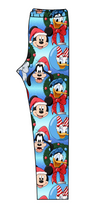 Load image into Gallery viewer, Mouse Friends Holiday Ladies' Lounge Leggings