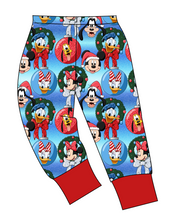 Load image into Gallery viewer, Mouse Friends Holiday Mens' Lounge Pants