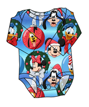 Load image into Gallery viewer, Mouse Friends Holiday Lap Neck Bodysuit