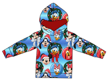 Load image into Gallery viewer, Mouse Friends Holiday Oversized Hoodie