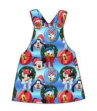 Load image into Gallery viewer, Mouse Friends Holiday Skirt-Alls