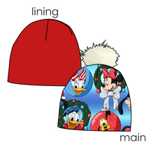 Load image into Gallery viewer, Mouse Friends Holiday Slouchy Beanie (Reversible!)