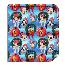 Load image into Gallery viewer, Mouse Friends Holiday Swaddle Blanket
