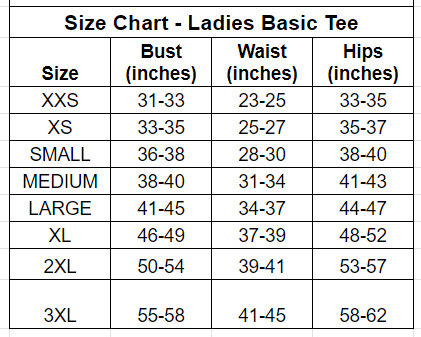 Rep Pre-Order Ladies' Basic Tee