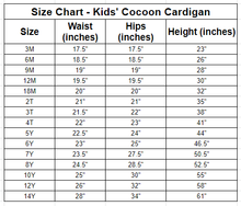 Load image into Gallery viewer, Simply Solids Kids Cocoon Cardigan