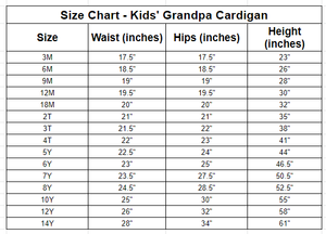 Rep Pre-Order Kids Grandpa Cardigan