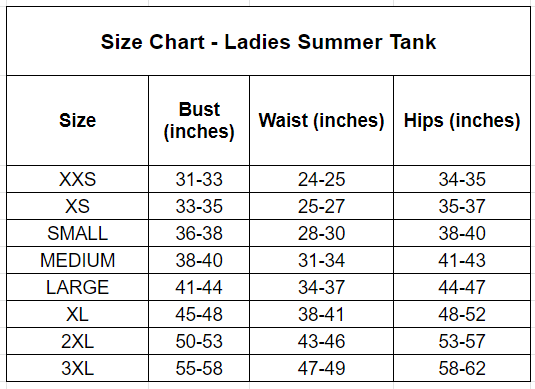 Rep Pre-Order Ladies' Summer Tank