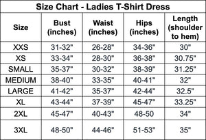 Simply Solids Ladies' T-Shirt Dress